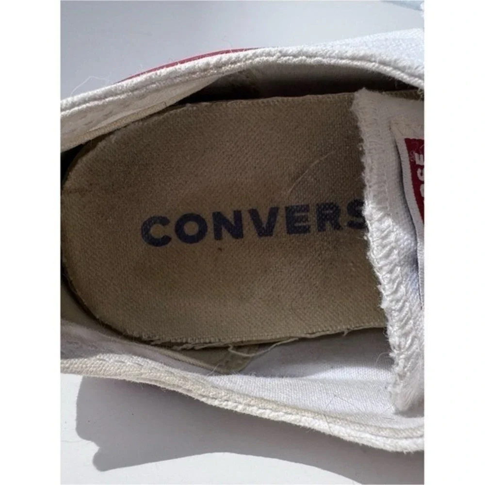 Converse All Stars Low-Top Canvas Sneakers White 9 Chucks Chuck Taylor Capsule
